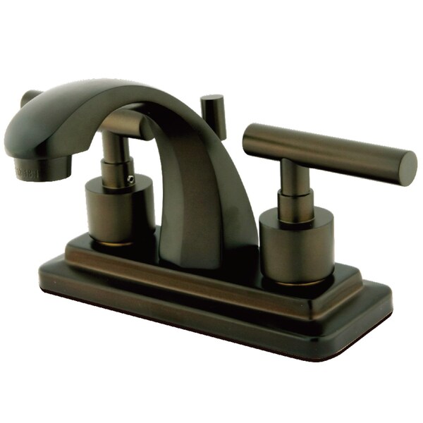 KS4645CML 4" Centerset Bathroom Faucet, Oil Rubbed Bronze